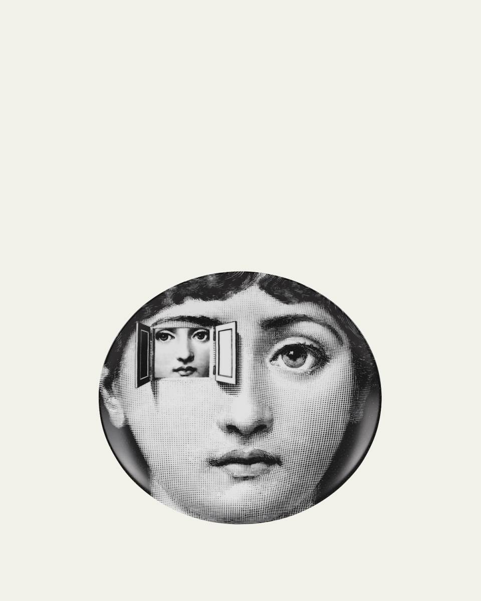 Tema E Variazioni n. 116 Eye of the Beholder Wall Plate